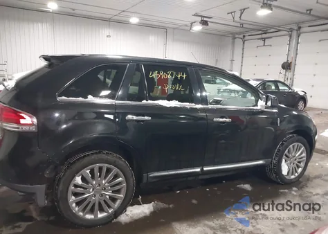 2011 Lincoln Mkx z USA, uszkodzony, nr VIN 2LMDJ8JK7BBJ04466